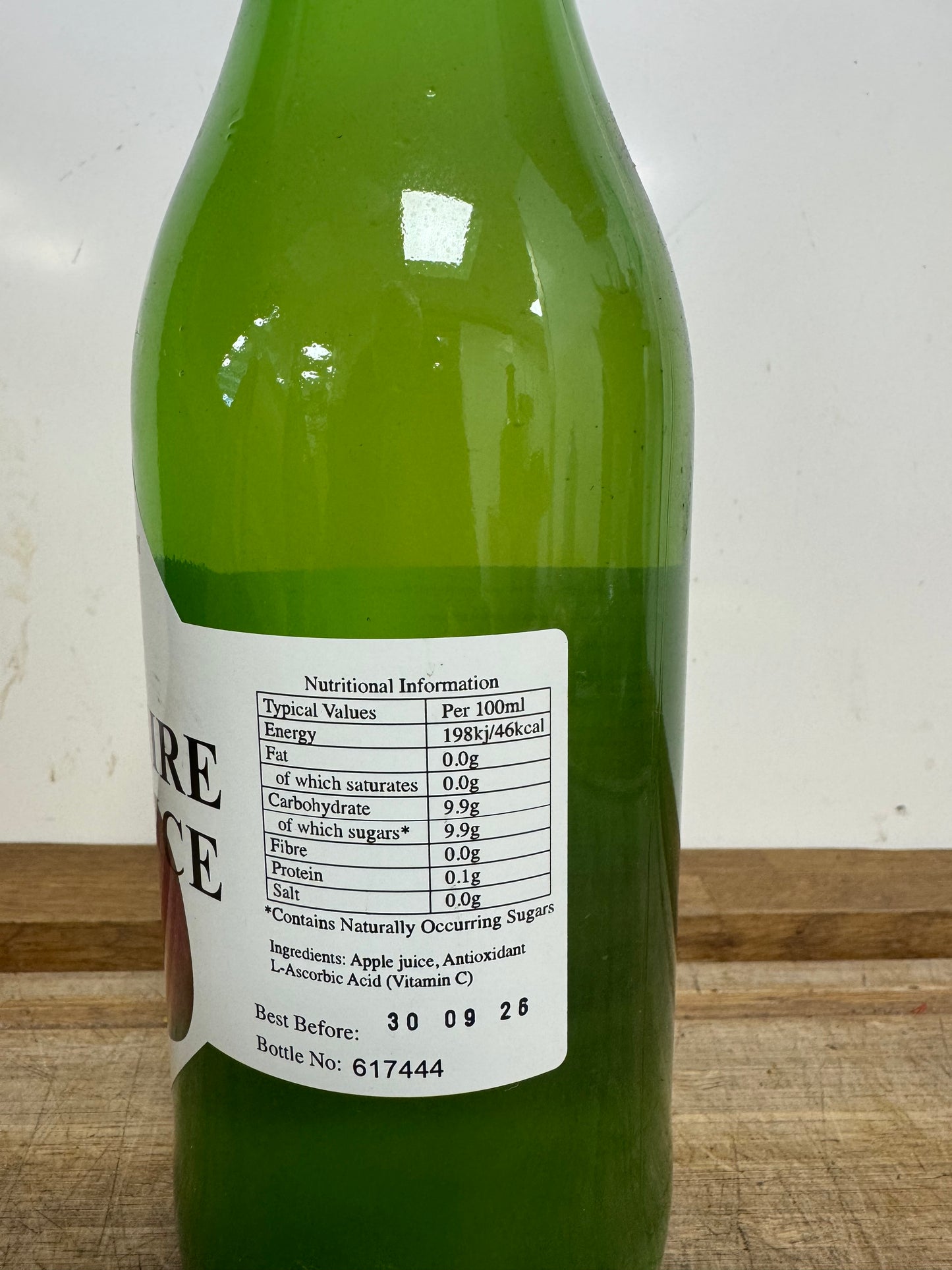 Apple juice COX
