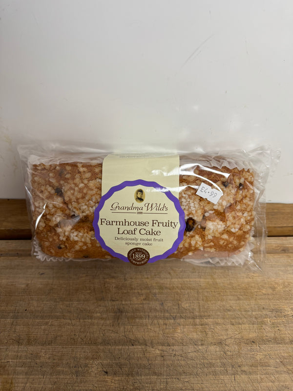 Farmhouse fruity loaf cake